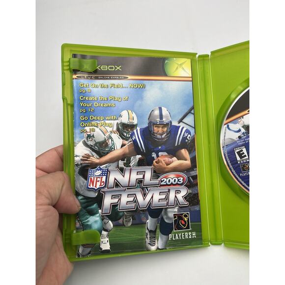 Microsoft Xbox Live NFL Fever 2003 Sports Simulation Video Game - Picture 8 of 9